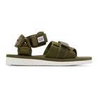 Suicoke Green maharishi Edition Kuno-NS Sandals