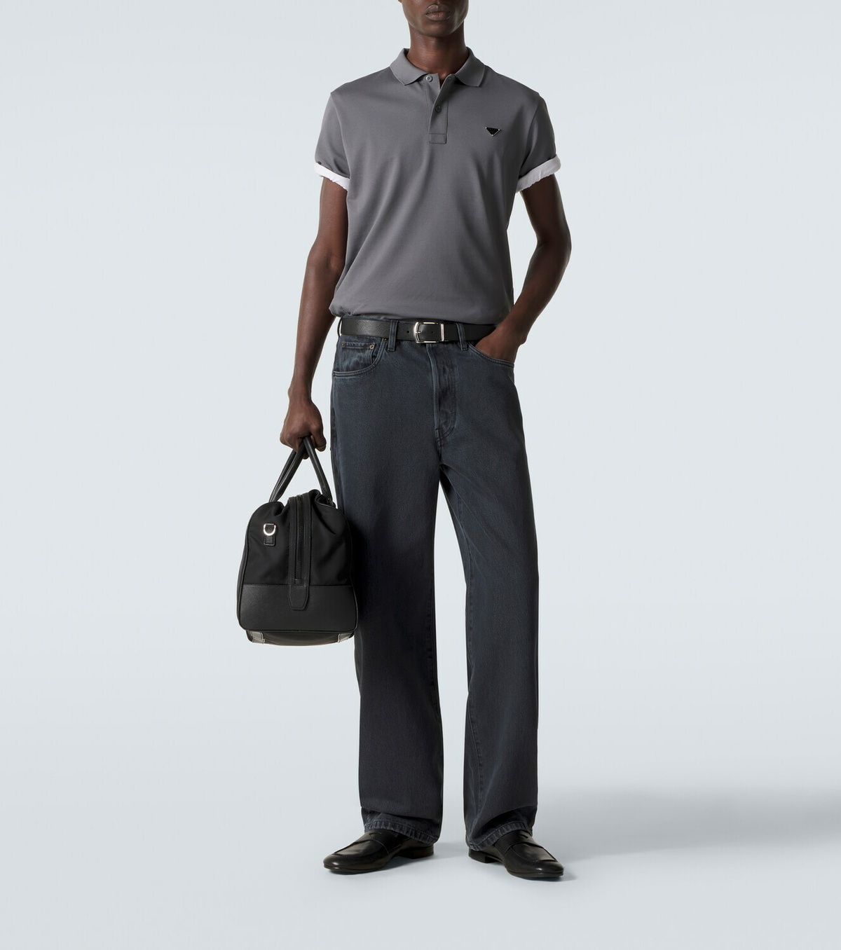 Prada Cotton piqué polo shirt