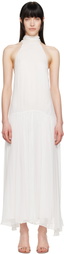 BEC + BRIDGE White Inka High Neck Maxi Dress