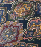 Etro Printed cotton cushion