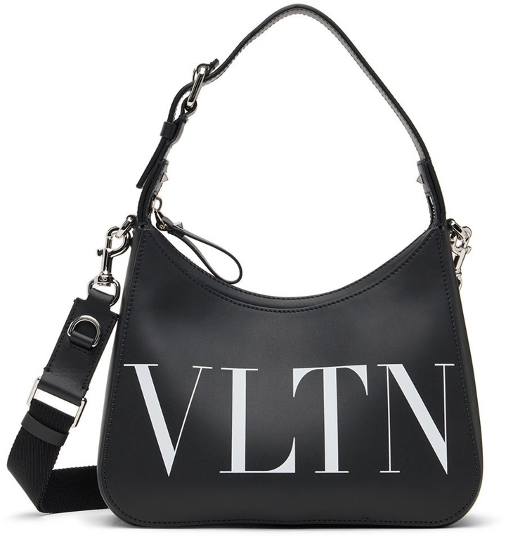 Photo: Valentino Garavani Black VLTN Messenger Bag