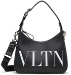 Valentino Garavani Black VLTN Messenger Bag