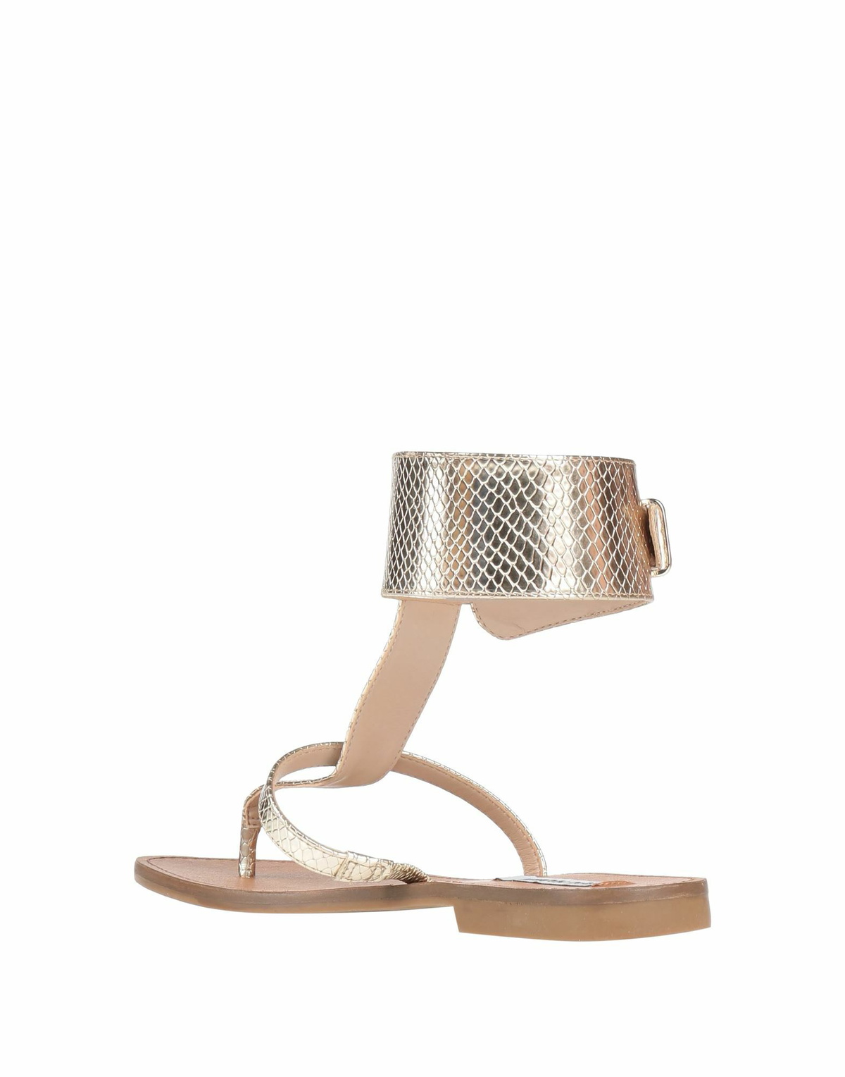 Steve Madden Womens Thong sandal in Gold
