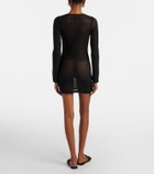 Montce Sophia crochet minidress
