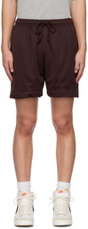 Nike Brown Drawstring Shorts