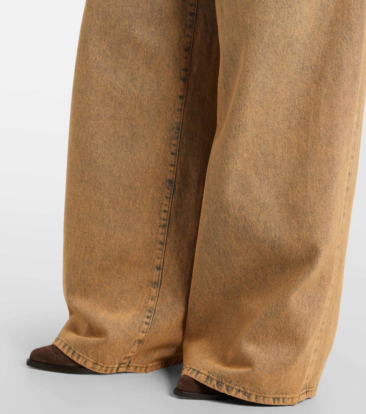 Alanui Desert Rose wide-leg jeans