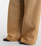 Alanui Desert Rose wide-leg jeans