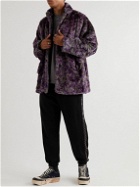 Needles - Oversized Faux Fur Coat - Purple