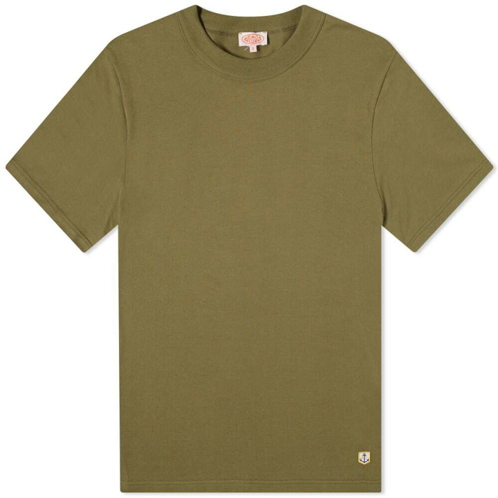 Photo: Armor-Lux Men's 70990 Classic T-Shirt in Khaki