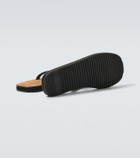 The Row City leather thong sandals