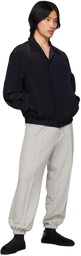 Solid Homme Black Banding Lounge Pants