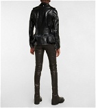 Sacai - Patent leather jacket