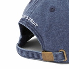 Bram's Fruit Men's Distressed Logo Cap in Washed Navy 
