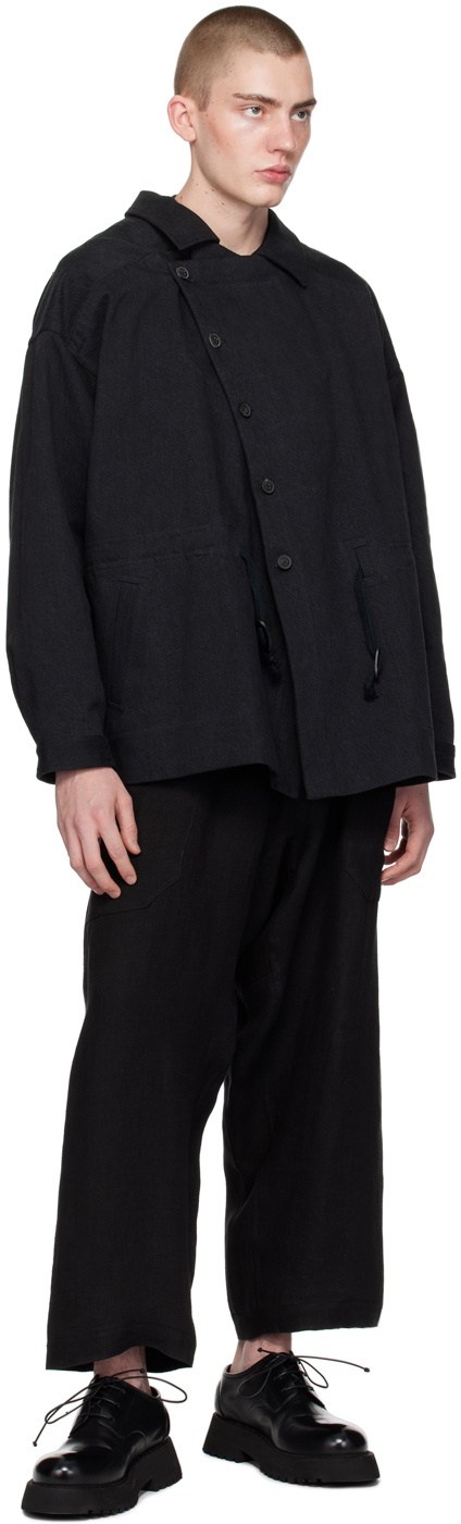 Jan-Jan Van Essche Black #55 Denim Jacket