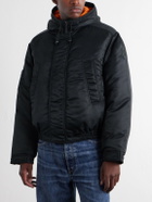Canada Goose - Windrow Twill Hooded Down Bomber Jacket - Black