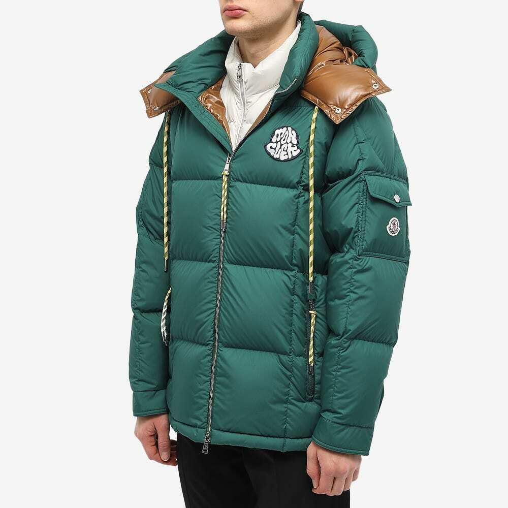 Moncler Men's Mariveles Down Jacket in Green Moncler