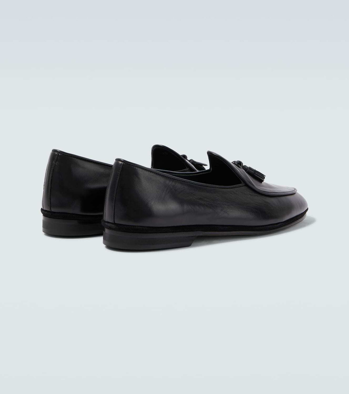 Rubinacci Marfy leather loafers