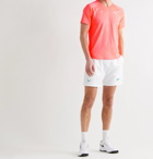 Nike Tennis - NikeCourt Rafa Slam Slim-Fit AeroReact Open-Knit Tennis T-Shirt - Orange
