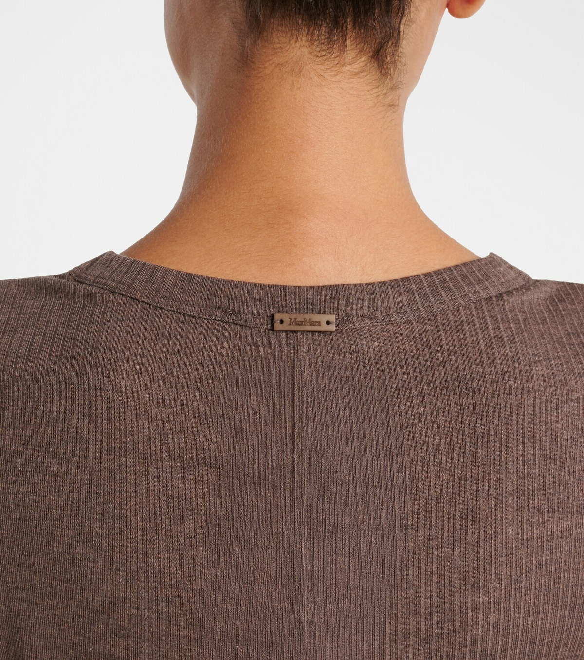 Max Mara Ribbed-knit T-shirt