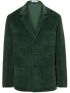 Boglioli - Unstructured Stretch-Cotton Corduroy Blazer - Green