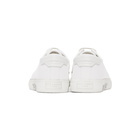 Saint Laurent White Malibu Sneakers