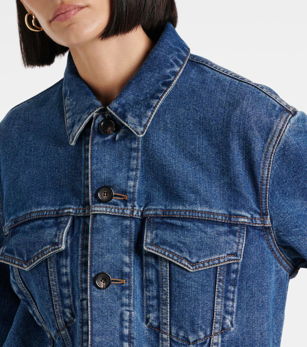 Loro Piana Tulus cotton and silk denim jacket Loro Piana