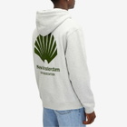 New Amsterdam Surf Association Men's Logo Hoodie in Ash/Green