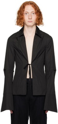 Ann Demeulemeester Black Lambrecht Shirt