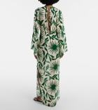 Cala de la Cruz Odele printed maxi dress