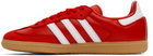 adidas Originals Red Samba OG Sneakers