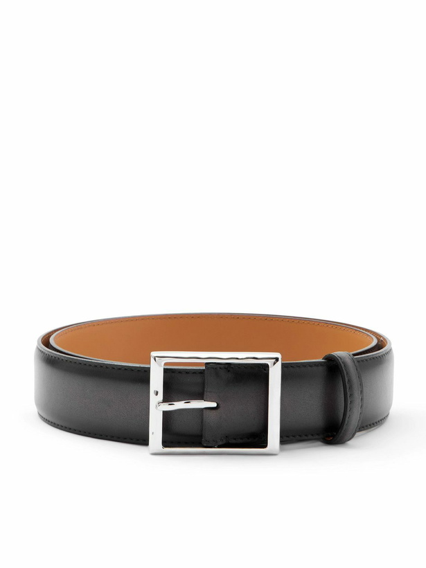 Photo: Berluti - 3.5cm Venezia Leather Belt - Black