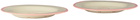 Laetitia Rouget Pink & Red 'Dirty Dancing' Dessert Plate Set