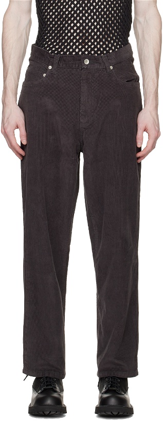 Photo: Adsum Gray Five-Pocket Trousers