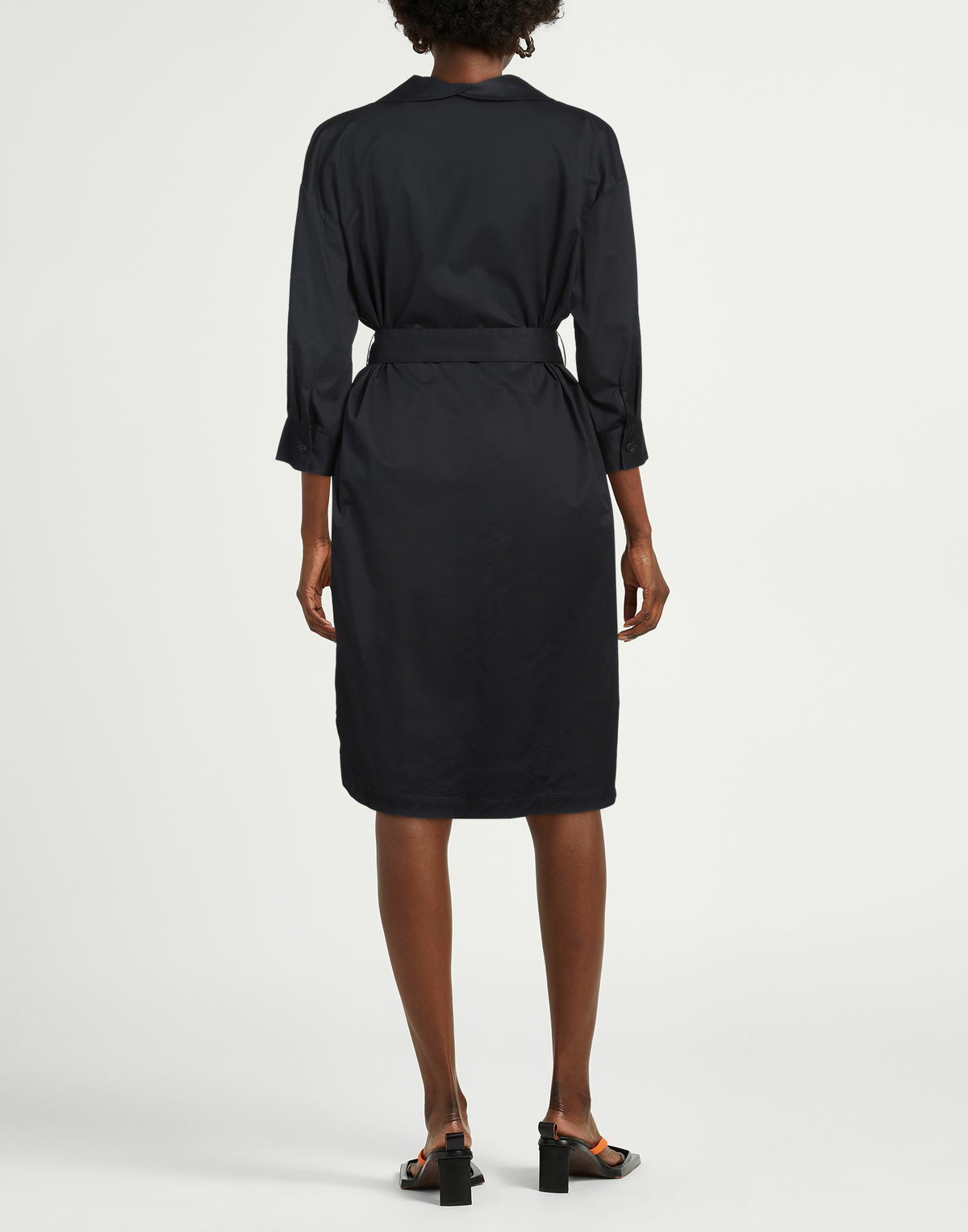 Peserico Easy Womens Midi dress Midnight in Blue