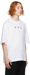 Off-White White Negative Mark T-Shirt