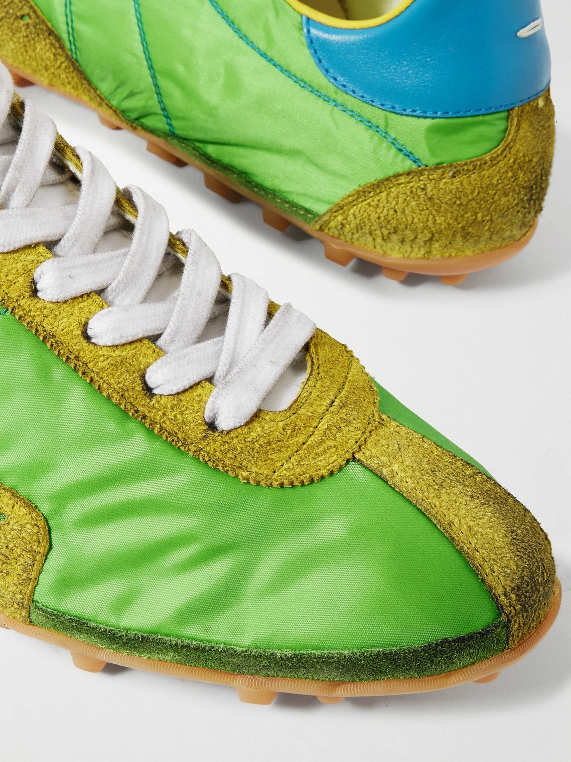 【Maison Margiela】 Sprinterレザートリムスニーカー MAISON MARGIELA - Men Sprinters Low Top – Atelier New York