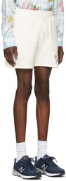 Casablanca White Fujita San Shorts