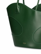 FERRAGAMO Cutout Leather Tote Bag