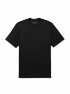 Loro Piana - Cotton-Jersey T-Shirt - Black