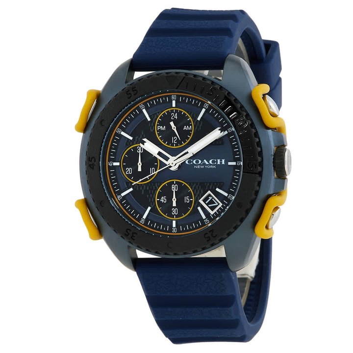 Photo: Coach C001 Chronograph Quartz Black Dial Mens Watch 14602454