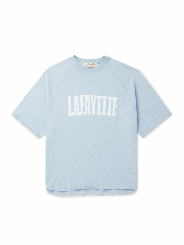 Photo: Remi Relief - Lafayette Cotton-Jersey T-Shirt - Blue