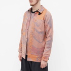 ByBorre Men's Knitted Overshirt in Artist Multi-Colour