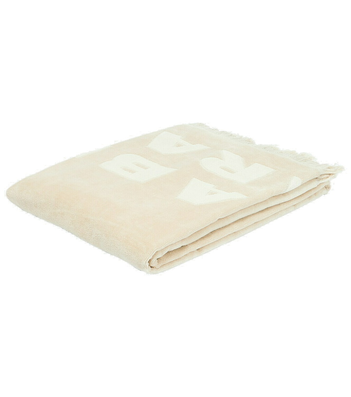 Photo: Isabel Marant - Logo cotton terry beach towel
