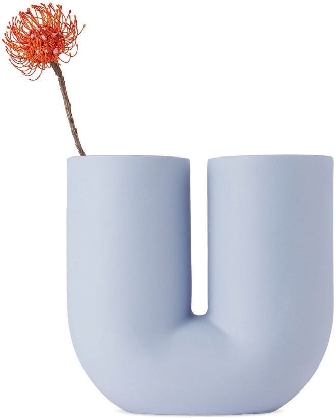 Photo: Muuto Blue Porcelain Kink Vase
