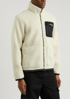 Axel Arigato Billie Panelled Fleece Jacket Ecru