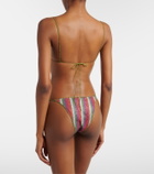 Oséree Lumière striped bikini