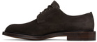 Drake's Brown Suede August Goodyear Welted Derbys