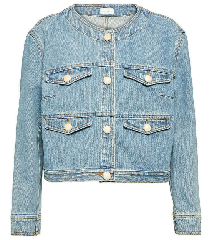 Photo: Magda Butrym - Cropped denim jacket