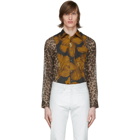 Dries Van Noten Multicolor Animal and Floral Print Shirt