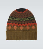 Moncler Grenoble Intarsia wool-blend beanie